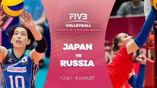 Japan v Russia highlights - FIVB World Grand Prix