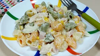 🍲 ENSALADA DE PASTA FRESCA Y JUGOSA 👌 // BEATRIZ COCINA