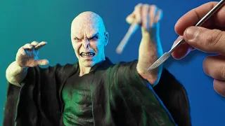 Sculpting LORD VOLDEMORT  | Harry Potter [ Timelapse ]