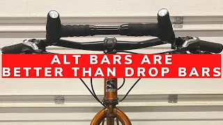 Alt Bars Are Better Than Drop Bars On Gravel Bikes | Surly Karate Monkey Gravel Bike | Moloko Bars