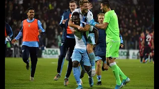 I minuti di recupero di Cagliari Lazio 1-2 (2019/20)