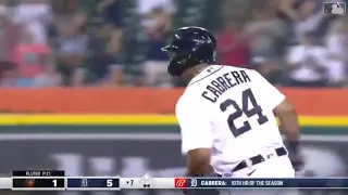 Miguel Cabrera Hits Career Home Runs 496 and 497!