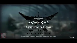 Arknights - Under Tides Event - Operation SV-EX-6 Challenge Mode