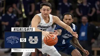 No. 12 Nevada vs. Utah State Basketball Highlights (2018-19) | Stadium