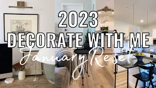 DECORATE WITH ME FOR 2023 | JANUARY RESET 2023 | NEUTRAL DECOR 2023 | HOME DECOR IDEAS FOR 2023