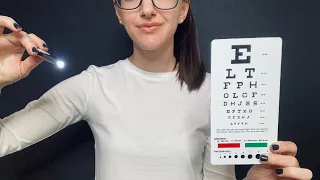 ASMR Eye Exam Roleplay (Lasik Consultation) l Soft Spoken, Personal Attention, Writing Sounds