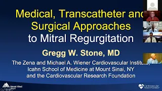 Medical, Transcatheter and Surgical Approaches to Mitral Regurgitation