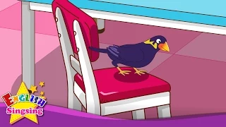 Where is my bird? On the chair. (In/on/under) - Education song with lyrics - Sing a song