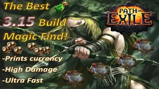 [3.15] The Best Magic Find build in Path of Exile!