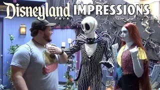 Jack and Sally Thought I Ate Disney Characters! - Disneyland Impressions