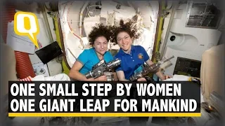 First-ever All-Woman Spacewalk at International Space Station Makes History | The Quint