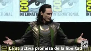 Tom Hiddleston es Loki en la Comic Con + Entrevista