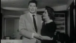 1950's electric lights promo - Ronald & Nancy Reagan