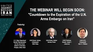 Countdown to the Expiration of the U.N. Arms Embargo On Iran