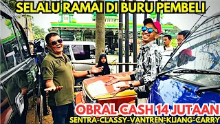 gudang mobil bekas selalu diserbu pembeli!! Diobral murah Cash 14 Jutaan di Lapak Pak Haji Yakub