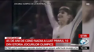 45 de ani de când Nadia Comăneci a luat primul 10 din istoria Jocurilor Olimpice