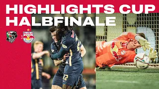 HIGHLIGHTS CUP HALBFINALE | WAC 1:1 (4:5 n. E.) Salzburg | Entscheidung im Elfmeterschießen