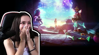 Burning Bright + A New Horizon + Light and Shadow Star Guardian Trailer League of Legends - REACTION