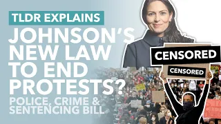 End of Protests in Britain? The Controversial 'Police, Crime, Sentencing & Courts Bill' - TLDR News