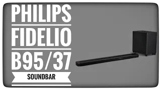 Philips Fidelio Soundbar B95/37 | dados técnicos