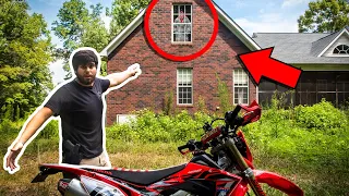 EXPLORING THE INSIDE OF AN ABANDONED HOUSE! *HOMELESS MAN*