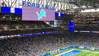 Detroit Lions Game Day Vlog | Ford Field Store | Detroit Lions Power Hour