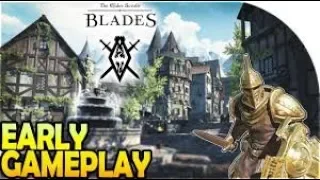The Elder Scrolls:Blades 11 Minutes ingame Experience | Early GamePlay | Subcribe for Gameplay