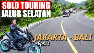 NEKAD SENDIRIAN!! Solo Touring Naik Motor JAKARTA BALI | Eps.1 Solo Ride Yamaha MT 25 2023