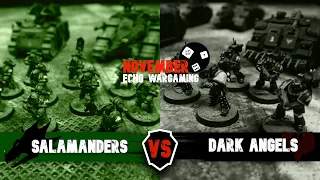 Dark Angels Vs Salamanders - Warhammer Horus Heresy Battle Report