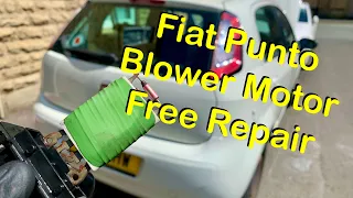 Fiat Punto Heater Fan Speed Free Repair, + Heater Resistor Repair Replacement How To/DIY + Alfa Mito