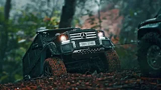 Traxxas TRX4 Defender vs G500 Rain Day Adventure _#