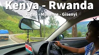 Part 7 | ROAD TRIP FROM MOMBASA KENYA TO KIGALI RWANDA | MUSANZE - GISENYI - LAKE KIVU