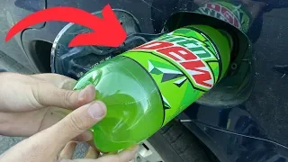 What Happens If You Fill Up a Car with Mountain Dew?