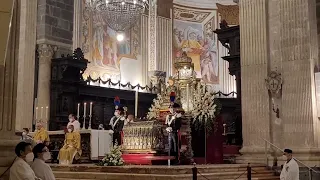 21-05-2022  Ostensione straordinaria del busto di Sant'Agata in Cattedrale