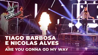 Tiago Barbosa e Nicolas Alves - "Are You Gonna Go My Way" | Gala de Fim de Ano | The Voice Portugal