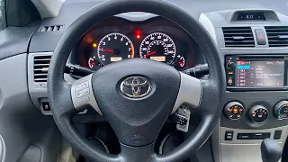 2012 Toyota Corolla S ASMR Relaxing Raining POV Test Drive