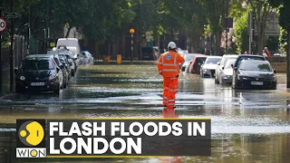 WION Climate Tracker | Floods inundate London after heat wave, 17 flood alerts issued across UK