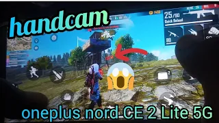 Oneplus nord CE 2 5G full gameplay free fire handcam video m60 and G36..