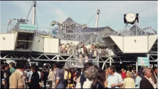 München 1972 Olympiapark während den Olympischen Spielen