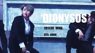 191130 MMA 멜론뮤직어워드 Dionysus 디오니소스 방탄소년단 BTS 
         지민 JIMIN Focus