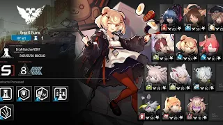 【明日方舟/Arknights】【Contingency Contract #3 Cinder】Day 3 Rotating Map 8 Risk 4 Stars Only