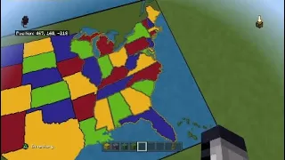 Minecraft Global Sized USA Tutorial Pt1