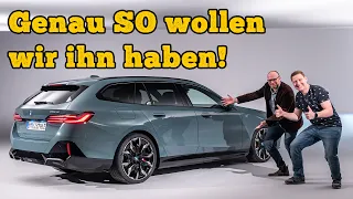 Lasst uns träumen! Der neue 2024 BMW 5er Touring (G61)  Premiere, Sitzprobe, kein Test