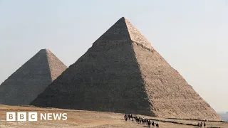 Egypt’s Great Pyramid of Giza hidden corridor seen for first time - BBC News