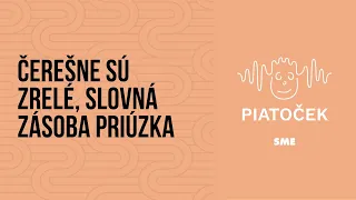 Čerešne sú zrelé, slovná zásoba priúzka (Piatoček)