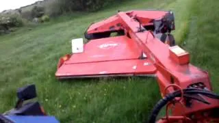 Ford  7840 kuhn mower Adam  shaw