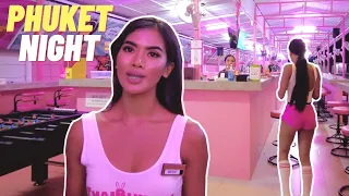 PHUKET Night Walk | Talk With Girls | RAWAI