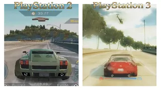 Need for Speed: Undercover - PS2 vs PS3 - Graphics Comparison - HD.