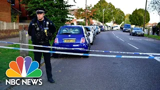 First Responders Attend Scene Of Stabbing Attack On U.K. Lawmaker