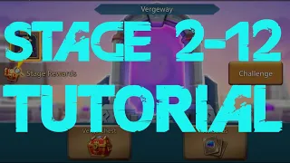 Vergeway Chapter 2 Stage 12 - Lords Mobile | Tutorial How To Clear Stage 2-12